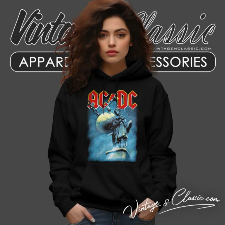 Acdc Statue Of Liberty Hoodie Acdc Statue Of Liberty Hoodie