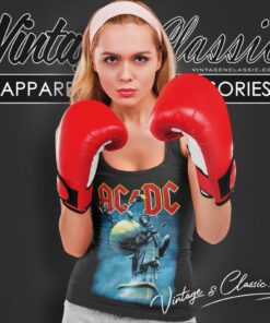 Acdc Statue Of Liberty Tank Top Racerback