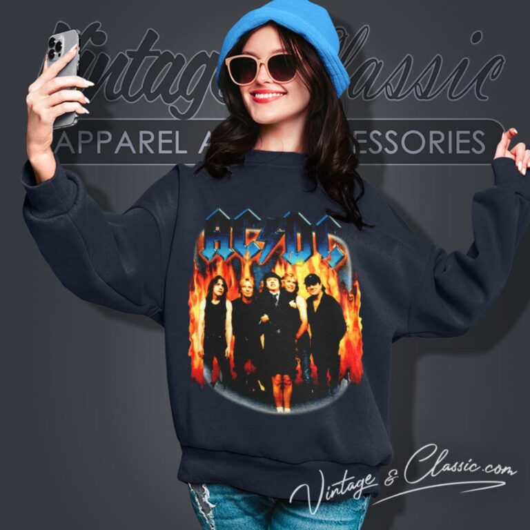 Acdc Stiff Upper Lip Tour Sweatshirt Acdc Stiff Upper Lip Tour Sweatshirt