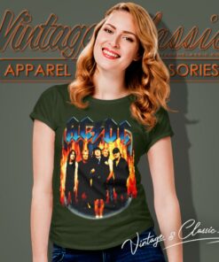 Acdc Stiff Upper Lip Tour Women T Shirt