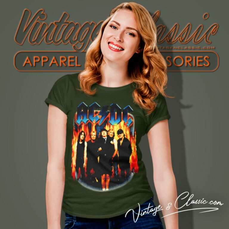 Acdc Stiff Upper Lip Tour Women T Shirt Acdc Stiff Upper Lip Tour Women T Shirt