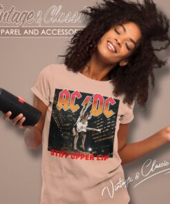 Acdc Stiff Upper Lip Women T Shirt