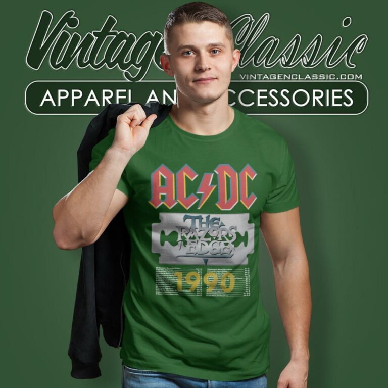 Acdc The Razors Edge T Shirt Acdc The Razors Edge T Shirt