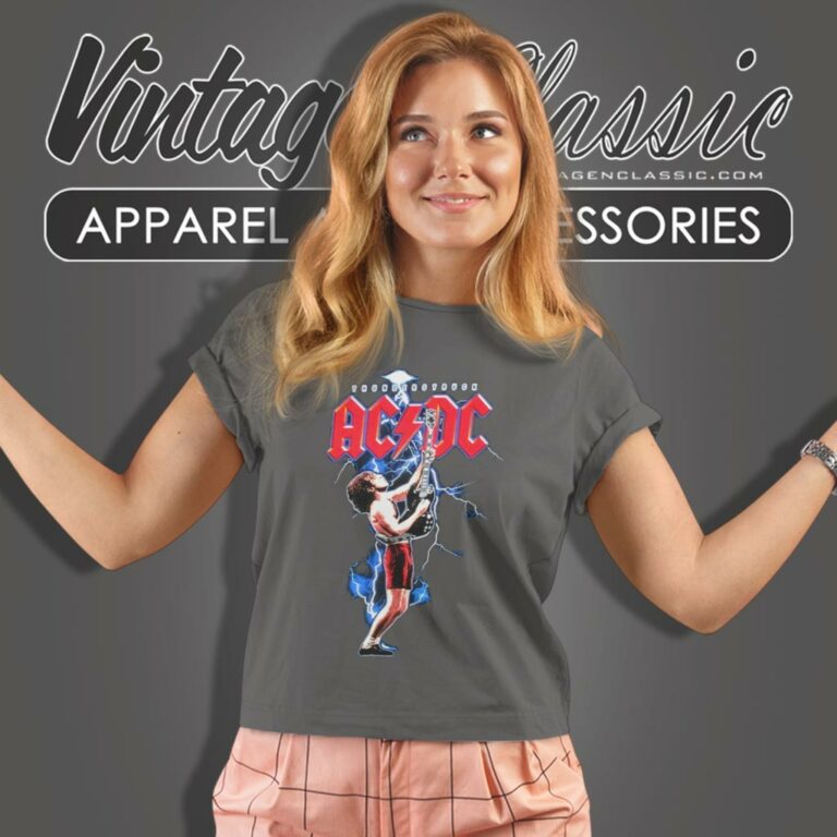 Acdc Thunderstruck Ft Lauderdale Women T Shirt Acdc Thunderstruck Ft Lauderdale Women T Shirt