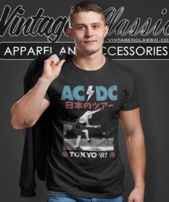 Acdc Tokyo 81 Concert Shirt 4 Acdc Tokyo 81 Concert T Shirt