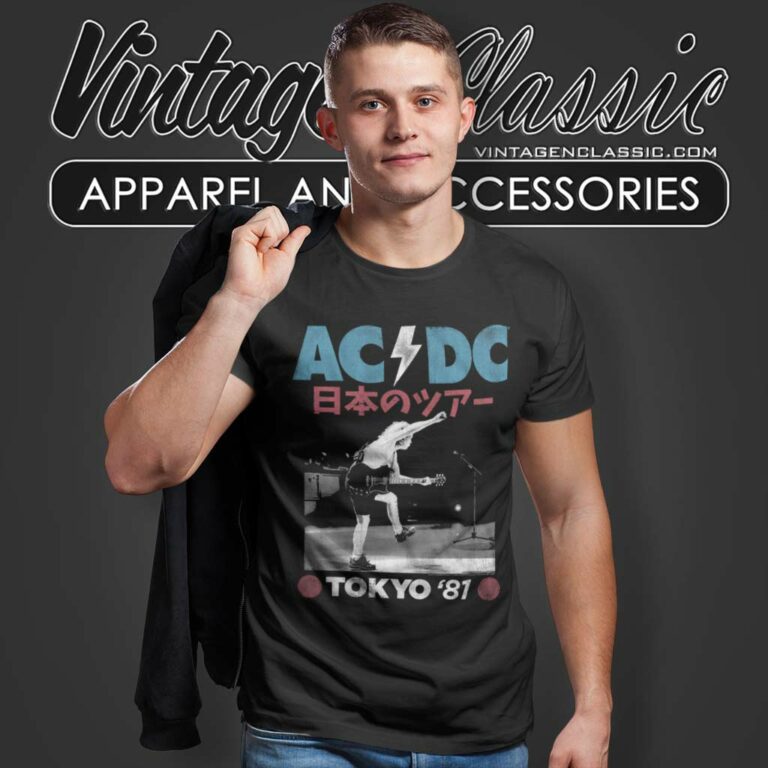 Acdc Tokyo 81 Concert T Shirt Acdc Tokyo 81 Concert T Shirt