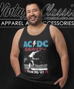 Acdc Tokyo 81 Concert Shirt 5 Acdc Tokyo 81 Concert Tank Top Racerback