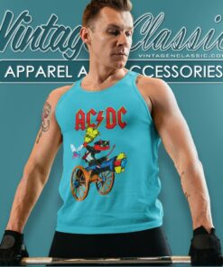 Acdc 1990 Tour Tank Top Racerback