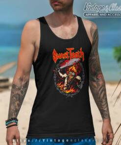 Acdc Twisted Clown Sweet Tooth Game Tanktop