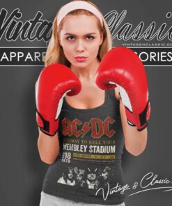 Acdc Wembley Stadium 79 Tank Top Racerback