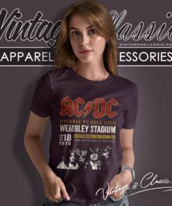 Acdc Wembley Stadium 79 Women TShirt