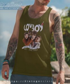 Across The Pond Tour 2023 Poster Shirt Lovejoy Concert Tank Top Racerback