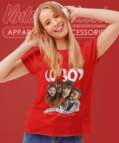 Across The Pond Tour 2023 Poster Shirt Lovejoy Concert Women TShirt