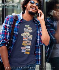 Across The Pond Tour Music Box Lovejoy Tour Fan Gift V Neck TShirt