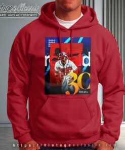 Acuna Jr Atlanta Braves 30 Mlb Steals Hoodie