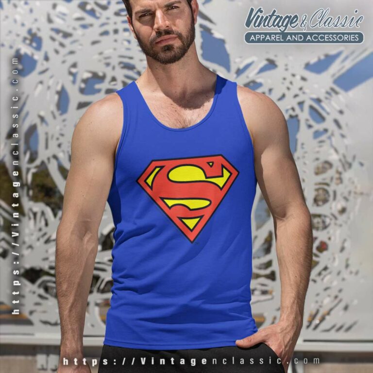 Adam Sandler Superman Shirt Dc Comics Superman Classic Chest Logo Tank Top Racerback Adam Sandler Superman Shirt Dc Comics Superman Classic Chest Logo Tank Top Racerback