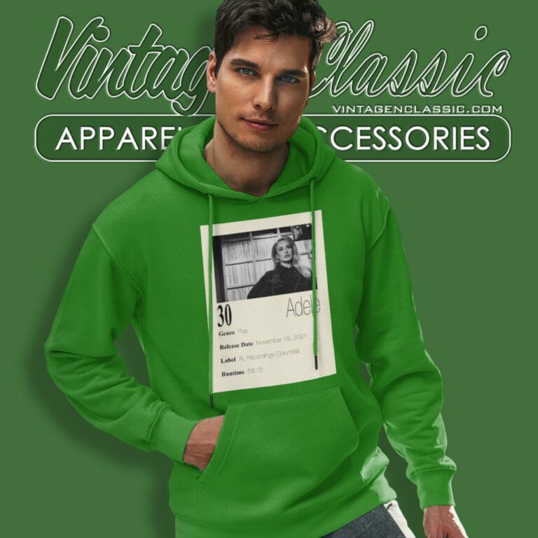 Adele 30 Minimalist Hoodie Adele 30 Minimalist Hoodie