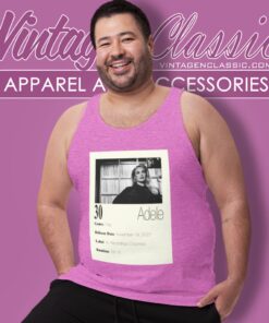 Adele 30 Minimalist Tank Top Racerback