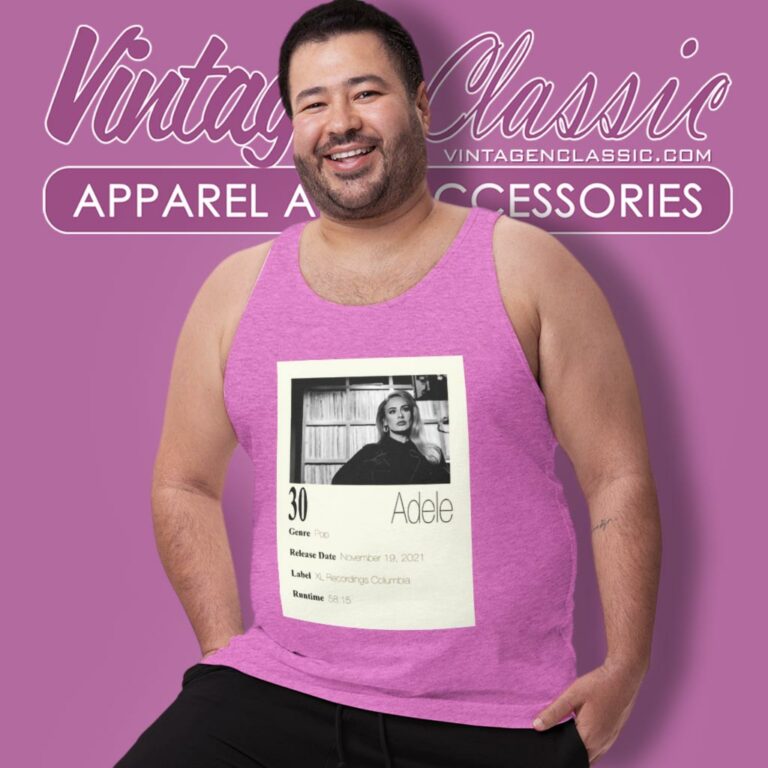 Adele 30 Minimalist Tank Top Racerback Adele 30 Minimalist Tank Top Racerback
