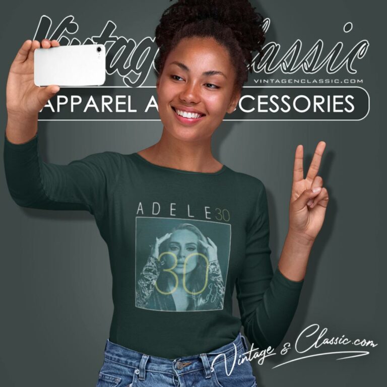 Adele 30 Signature Long Sleeve Tee Adele 30 Signature Long Sleeve Tee