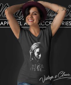 Adele Hello Its Me V Neck TShirt