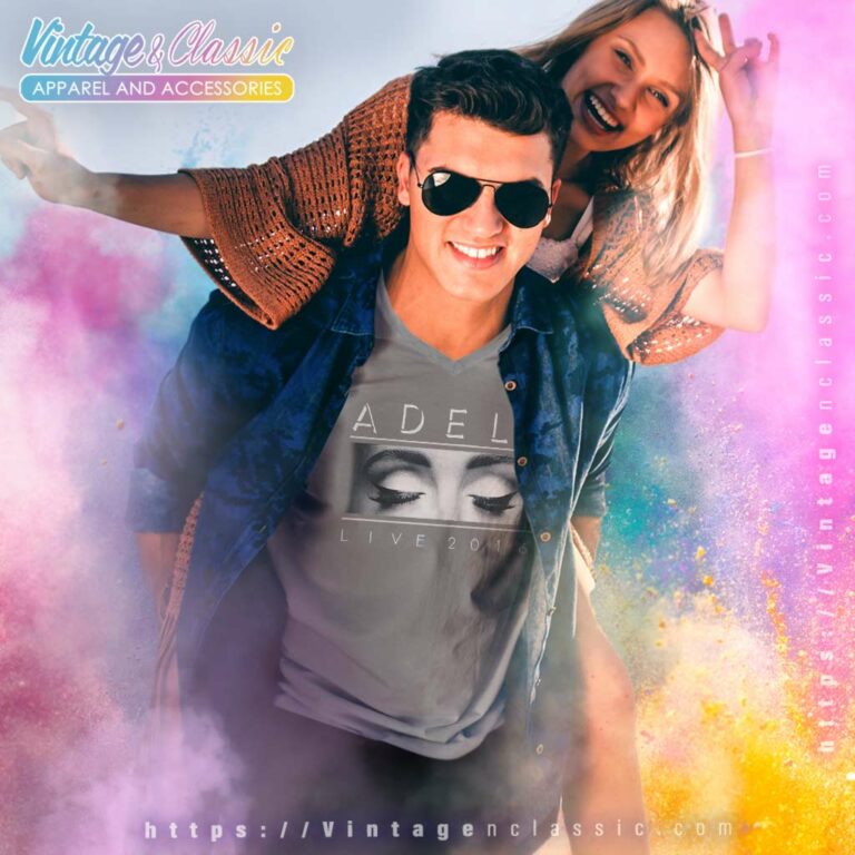 Adele Live 2016 Concert Tour V Neck TShirt Adele Live 2016 Concert Tour V Neck TShirt