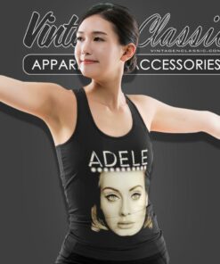 Adele Shirt Adkins Portrait Love World Tour Album Hello Tank Top Racerback