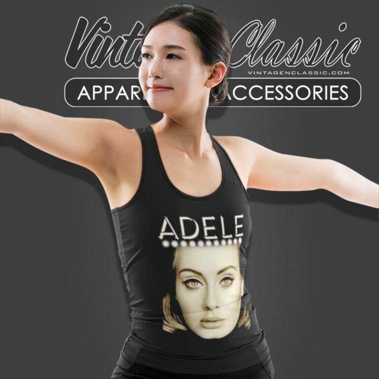 Adele Shirt Adkins Portrait Love World Tour Album Hello Tank Top Racerback Adele Shirt Adkins Portrait Love World Tour Album Hello Tank Top Racerback