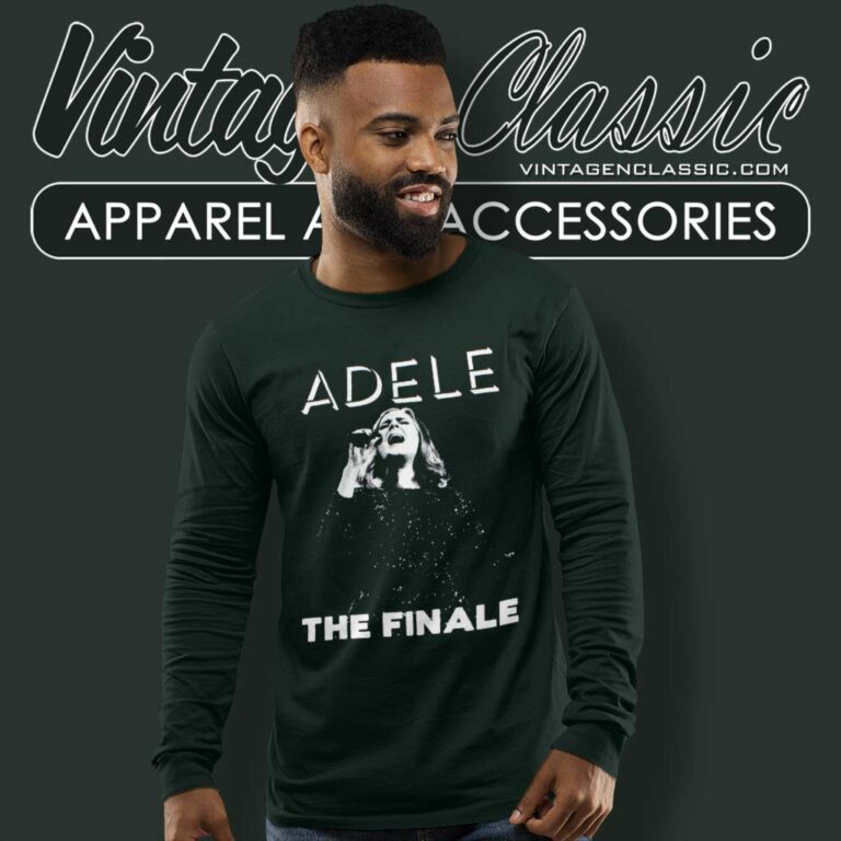 Adele Shirt The Finale 25 Uk Tour Long Sleeve Tee 1 Adele Shirt The Finale 25 Uk Tour Long Sleeve Tee 1