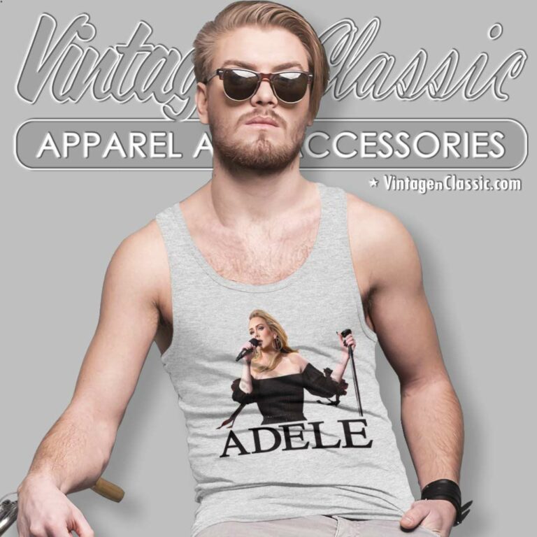 Adele Tour Weekends Las Vegas Tank Top Racerback Adele Tour Weekends Las Vegas Tank Top Racerback