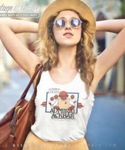 Admiral Ackbar Star Wars Return Of The Jedi Tank Top Racerback