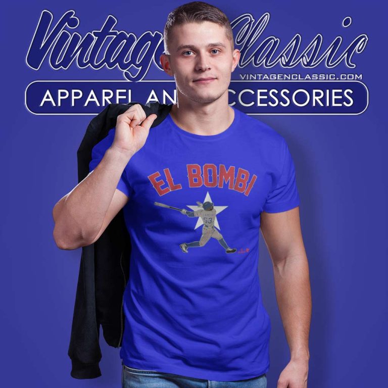 Adolis Garcia El Bombi Swing T Shirt Adolis Garcia El Bombi Swing T Shirt
