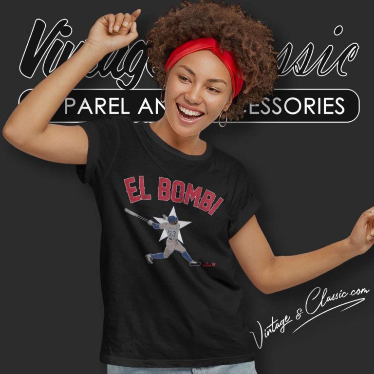 Adolis Garcia El Bombi Swing Women TShirt Adolis Garcia El Bombi Swing Women TShirt