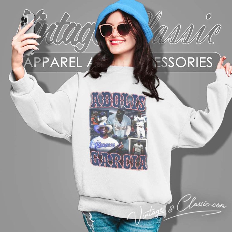 Adolis Garcia Shirt Mlb Texas Rangers Baseball Championship Sweatshirt Adolis Garcia Shirt Mlb Texas Rangers Baseball Championship Sweatshirt