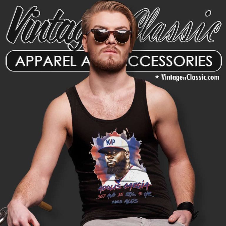 Adolis Garcia Shirt Texas Rangers Alcs Mvp Tank Top Racerback Adolis Garcia Shirt Texas Rangers Alcs Mvp Tank Top Racerback