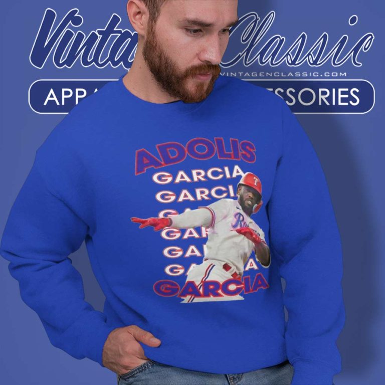 Adolis Garcia Texas Rangers Alcs Mvp 2023 Sweatshirt Adolis Garcia Texas Rangers Alcs Mvp 2023 Sweatshirt