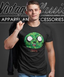 Adventure Time Shamrock Jake St Paddys Day T Shirt