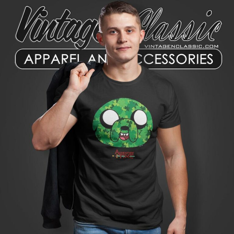 Adventure Time Shamrock Jake St Paddys Day T Shirt Adventure Time Shamrock Jake St Paddys Day T Shirt