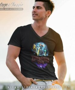 Adventure Time Poster V Neck TShirt