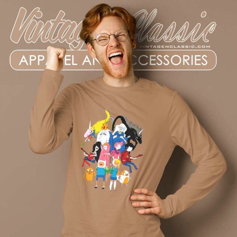 Adventure Time Shirt Mirror Counterparts Long Sleeve Tee Adventure Time Shirt Mirror Counterparts Long Sleeve Tee