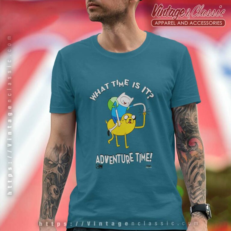 Adventure Time Shirt What Time Is It T Shirt Adventure Time Shirt What Time Is It T Shirt
