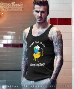 Adventure Time Shirt What Time Is It Tank Top Racerback