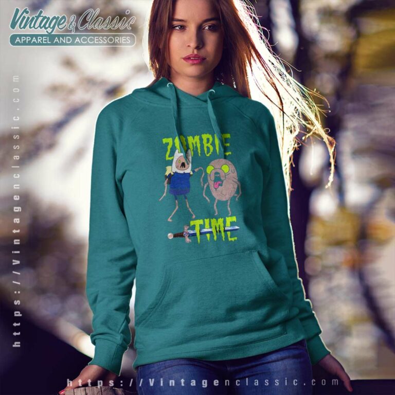 Adventure Time Zombie Time Hoodie Adventure Time Zombie Time Hoodie