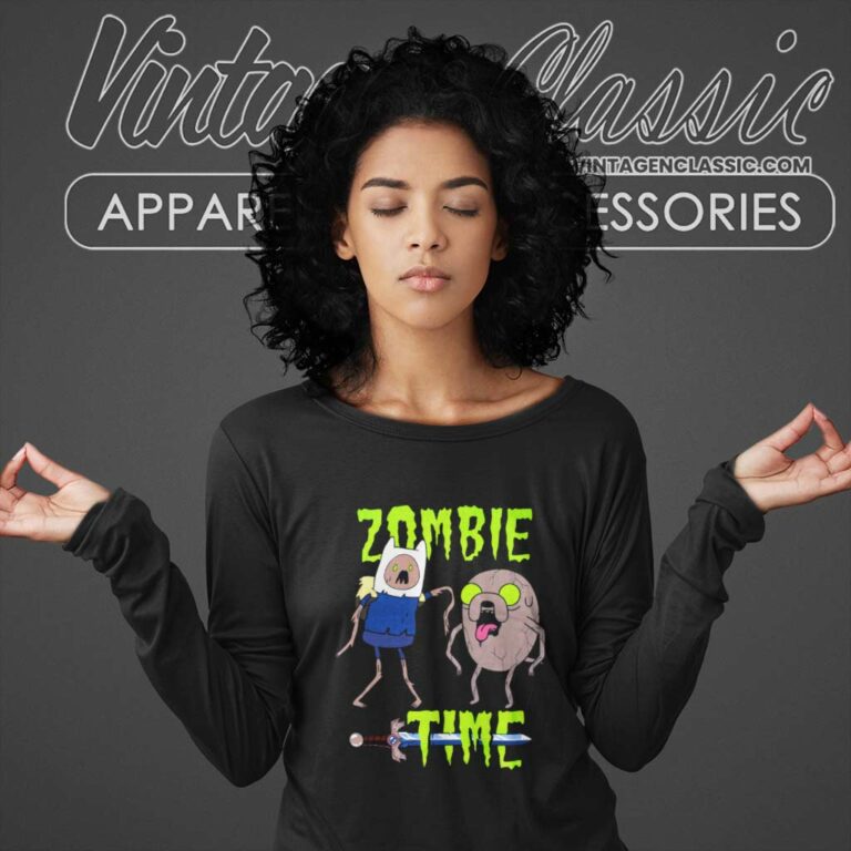 Adventure Time Zombie Time Long Sleeve Tee Adventure Time Zombie Time Long Sleeve Tee