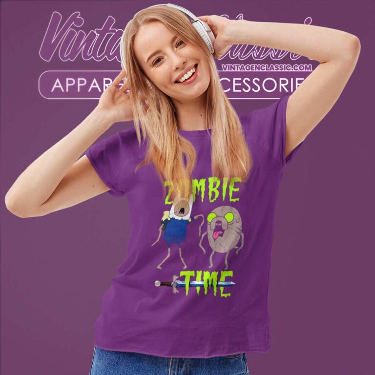 Adventure Time Zombie Time Women TShirt Adventure Time Zombie Time Women TShirt