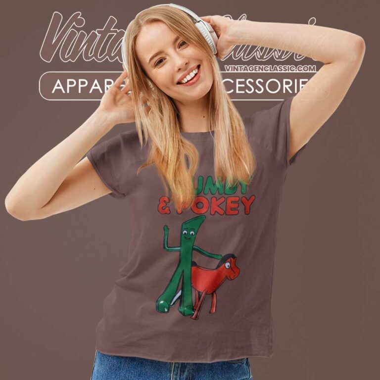 Adventures Of Gumby And Pokey Women TShirt Adventures Of Gumby And Pokey Women TShirt