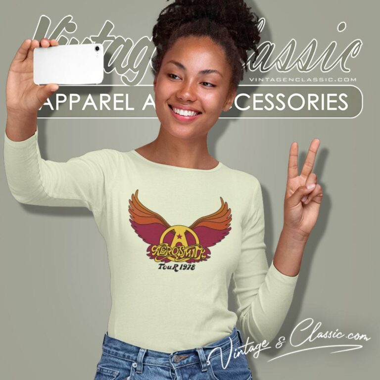 Aerosmith 1978 Tour Long Sleeve Tee Aerosmith 1978 Tour Long Sleeve Tee