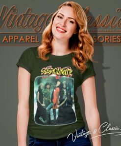 Aerosmith 1987 Concert Women T Shirt