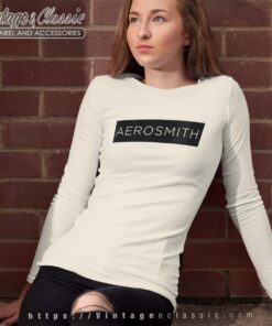 Aerosmith Block Shirt Gift for Aerosmith Fans Longsleeves T shirt