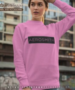 Aerosmith Block Shirt Gift for Aerosmith Fans Sweatshirts